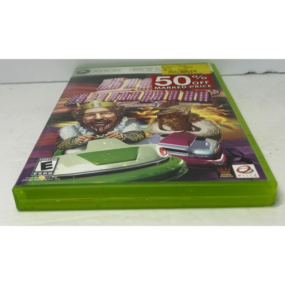 Big Bumpin' Microsoft Xbox Burger‎ King Video Game 2006 No Manual Untested